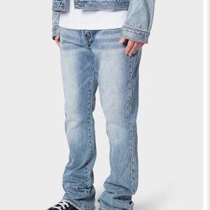 mnml B661 Studded Flare Denim - Blue Size 34Blue / 34